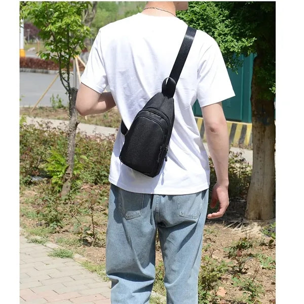 Travel Hiking Sling Crossbody Chest Daypack Fanny Pack Bag