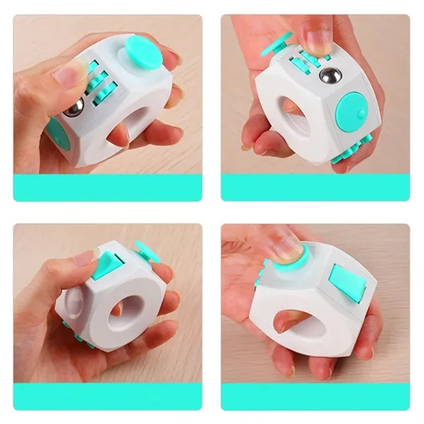 6-Side Multi-Play Decompression Lord of The Rings Vent Toy