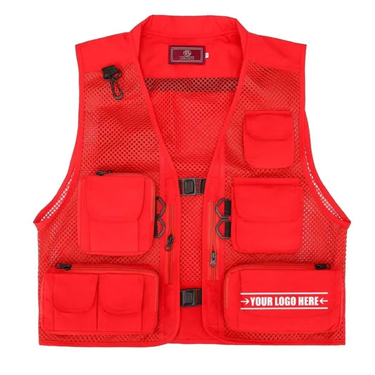 Multi Pockets Fishing Vest