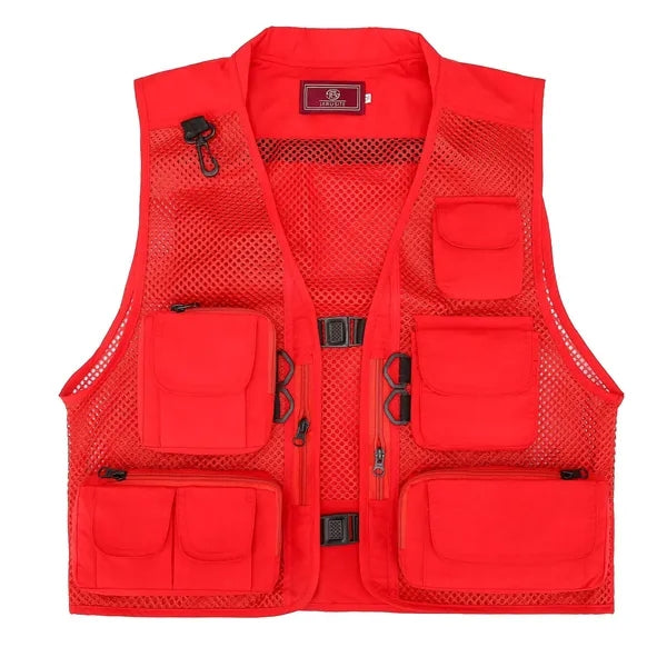 Multi Pockets Fishing Vest