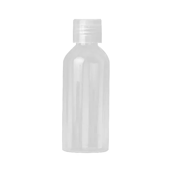 Transparent Flip-Top Plastic Lotion Bottle