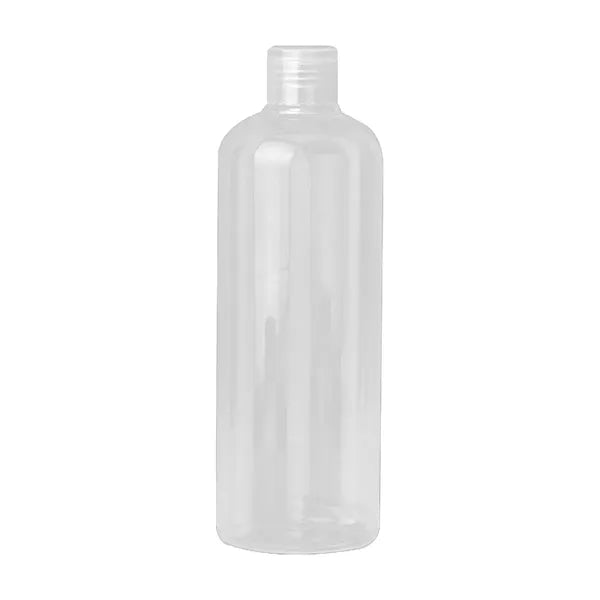 Transparent Flip-Top Plastic Lotion Bottle