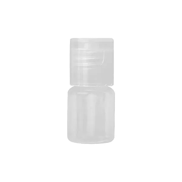 Transparent Flip-Top Plastic Lotion Bottle