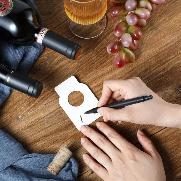 Wine Bottle Card