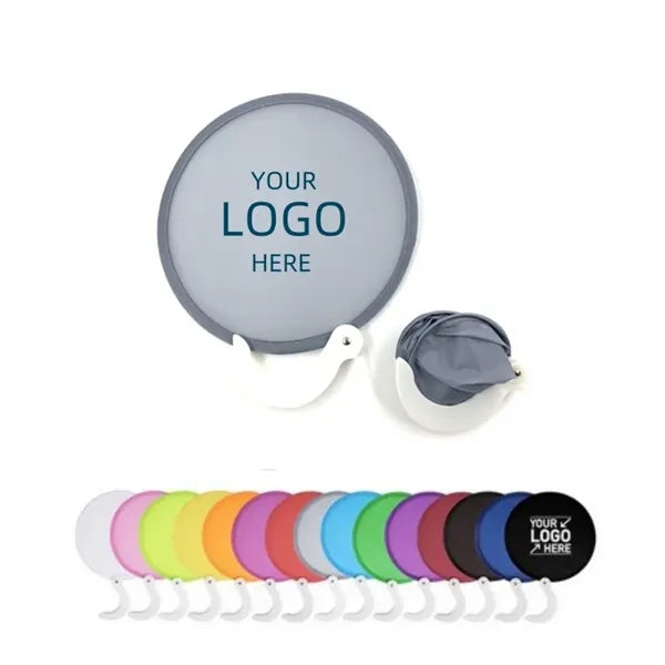 Twist Folding Fan w/Pouch