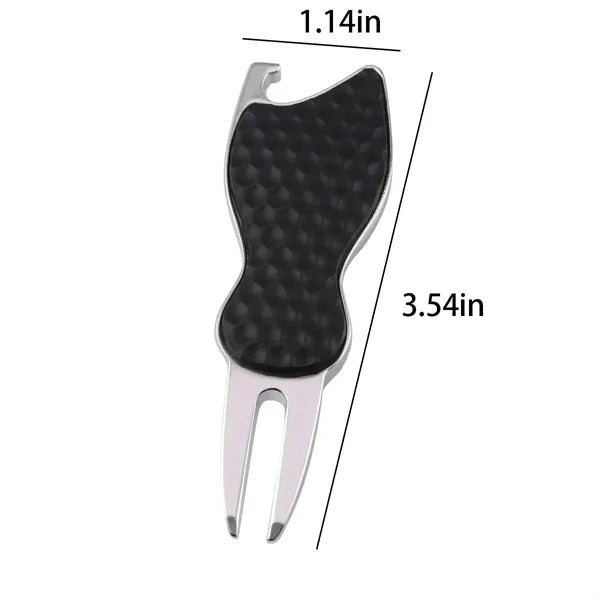 Contour Golf Divot Tool with Removable Ball Marker