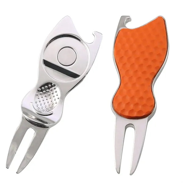 Contour Golf Divot Tool with Removable Ball Marker