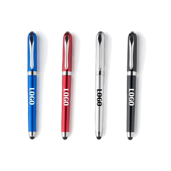 Large-capacity Metal-faux Pen Touchscreen