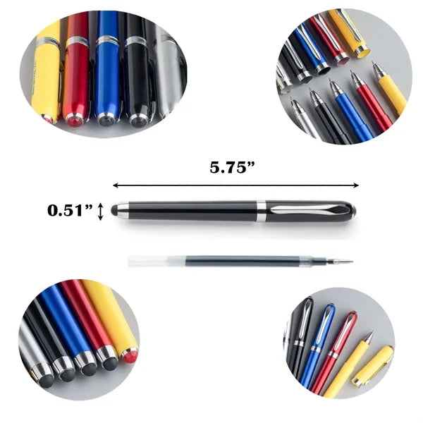 Large-capacity Metal-faux Pen Touchscreen