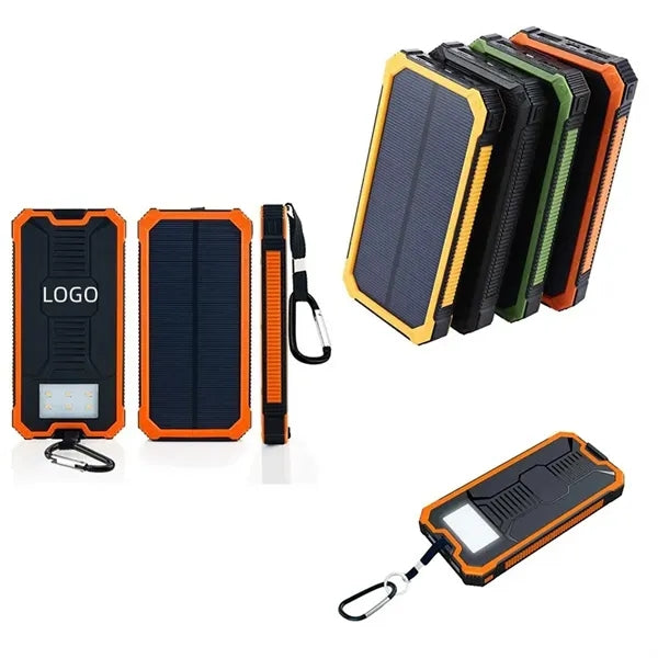 10000 mAh Solar Power Bank