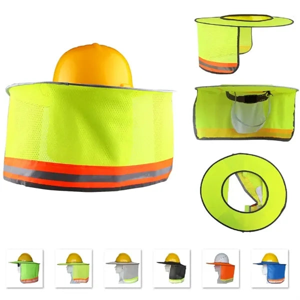 Reflective Sunshade Neck Cover w/ Foldable Pouch
