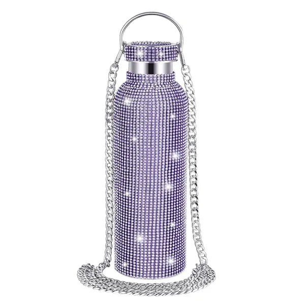 Diamond Water Bottle Stainless Steel Thermal