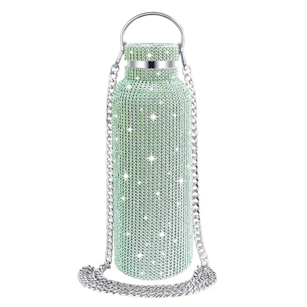 Diamond Water Bottle Stainless Steel Thermal