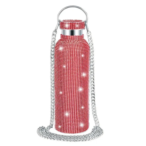 Diamond Water Bottle Stainless Steel Thermal