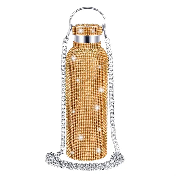 Diamond Water Bottle Stainless Steel Thermal