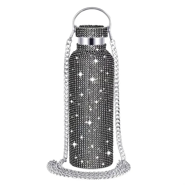 Diamond Water Bottle Stainless Steel Thermal