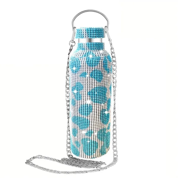 Diamond Water Bottle Stainless Steel Thermal