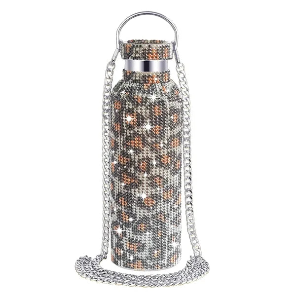 Diamond Water Bottle Stainless Steel Thermal