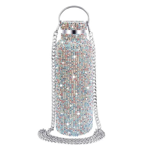 Diamond Water Bottle Stainless Steel Thermal