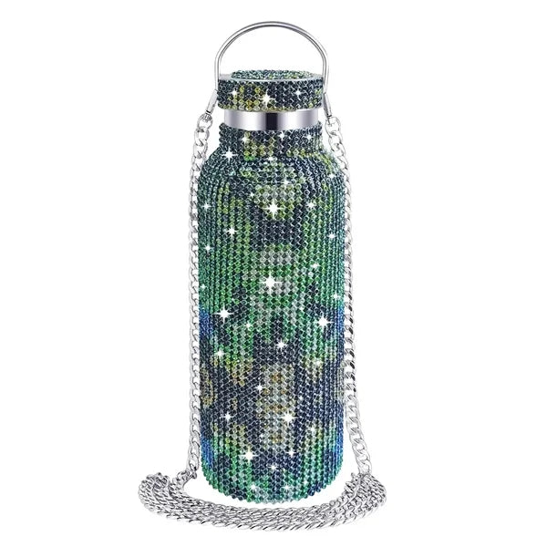 Diamond Water Bottle Stainless Steel Thermal