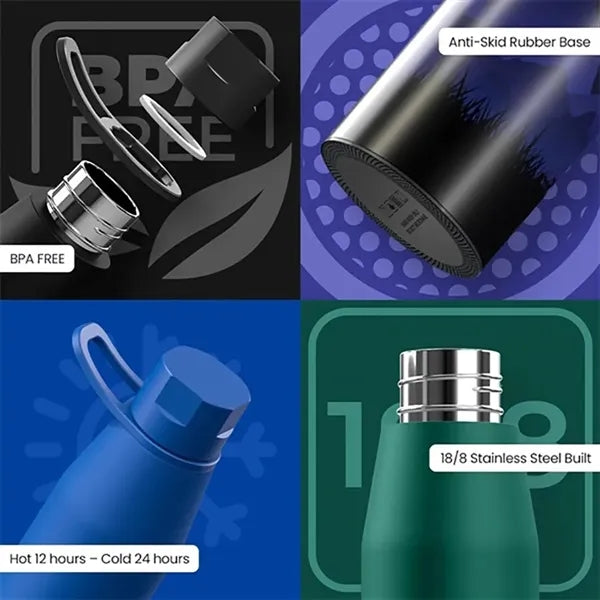 19 oz Stainless Steel Water Bottle
