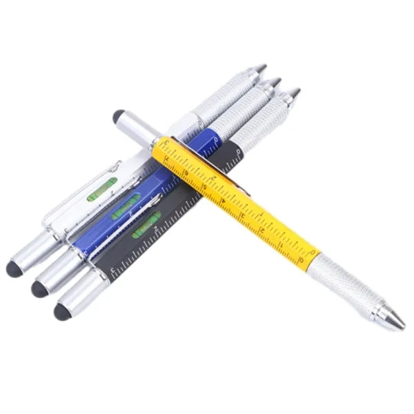 Luxury Edition 6-in-1 Multi-Tool Pen: Aluminum & Copper