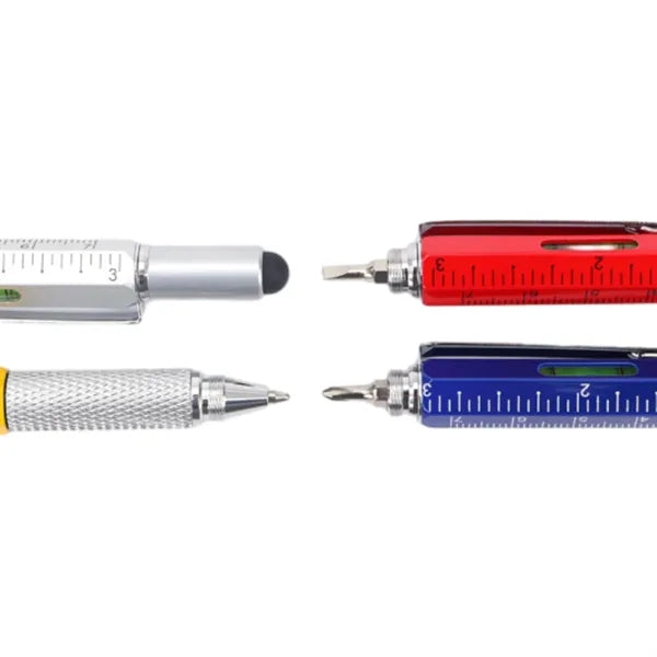 Luxury Edition 6-in-1 Multi-Tool Pen: Aluminum & Copper