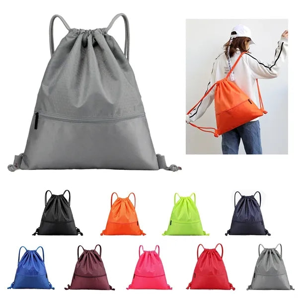 Lightweight Drawstring Bag, versatile & Sporty