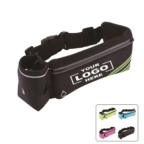 Buckle Sport Waist Fanny Pack With Kettle