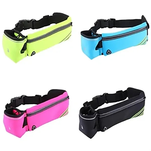 Buckle Sport Waist Fanny Pack With Kettle
