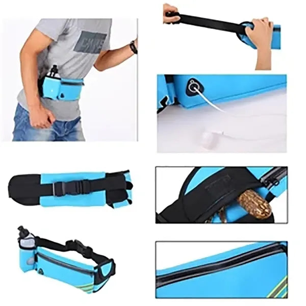 Buckle Sport Waist Fanny Pack With Kettle