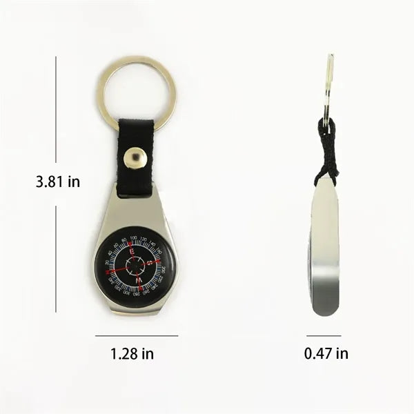 Compass Keychain