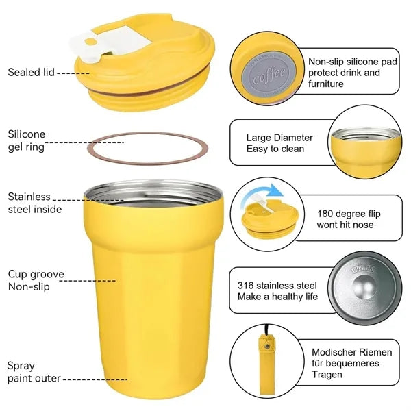 16Oz Insulated Coffee Mug