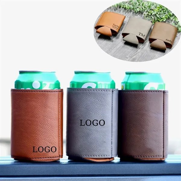 Leather Beer Bottle Holder