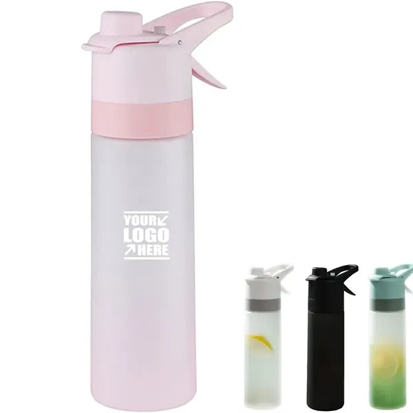 2-In-1 Large Capacity Water Bottle With Mist Hydration