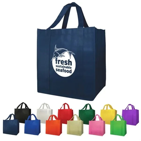 Non-Woven (13"W x 15"H x 10"D) Shopping Tote Bag