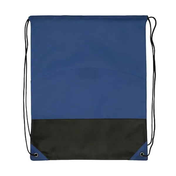 Non-Woven Two-Tone Drawstring Bag