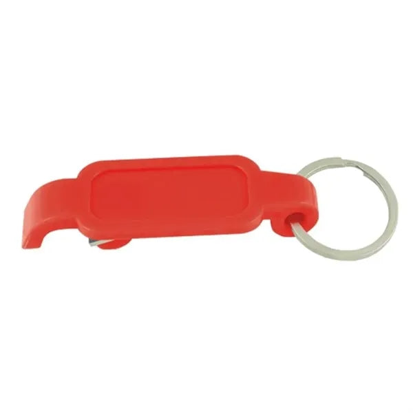 Full Color Bottle/Can Opener Key Ring (3/4"x2 1/2"x1/2")
