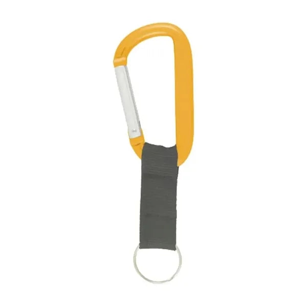 8 Mm Carabiner Key Ring with Strap