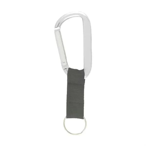8 Mm Carabiner Key Ring with Strap