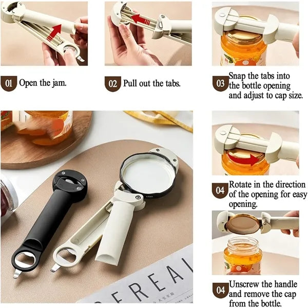 Retractable Jar Opener