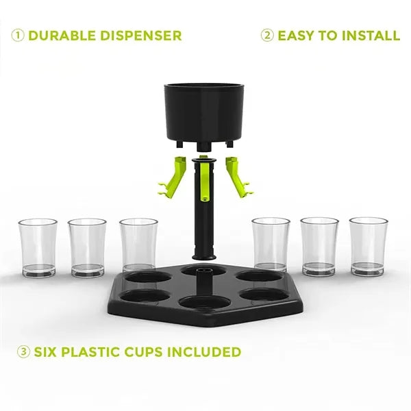 6 Shot Dispenser and Holder