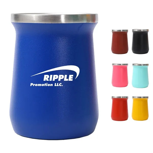 8.8oz. Stainless Steel Tumbler Double wall Mug Eggshell cup
