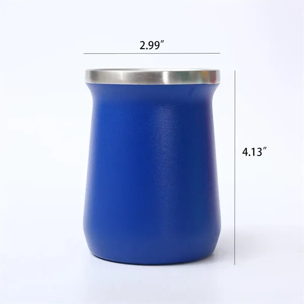 8.8oz. Stainless Steel Tumbler Double wall Mug Eggshell cup