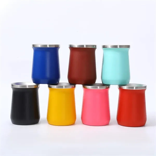 8.8oz. Stainless Steel Tumbler Double wall Mug Eggshell cup