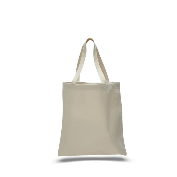 100% Cotton Heavy 12 Oz Canvas w/ Web Handles 15"W x 16"H