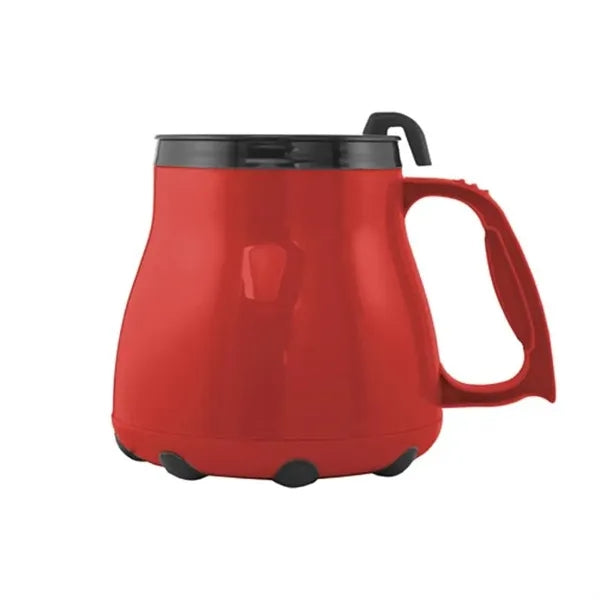 16 Oz. Low Rider Mug With Spill-Resistant Lid