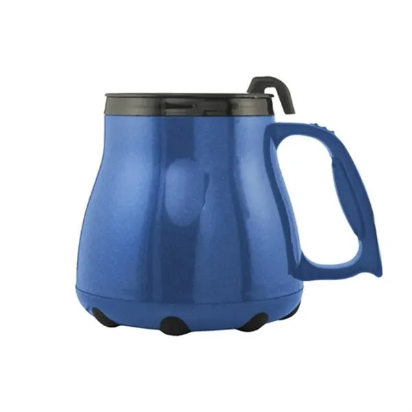 16 Oz. Low Rider Mug With Spill-Resistant Lid