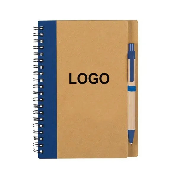 Eco Spiral Notebook with Pen