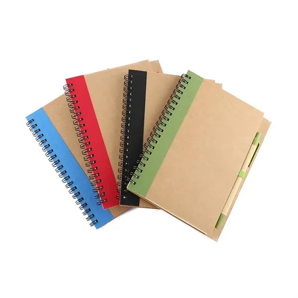 Eco Spiral Notebook with Pen
